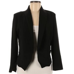 Akira black blazer M Liquid Knit